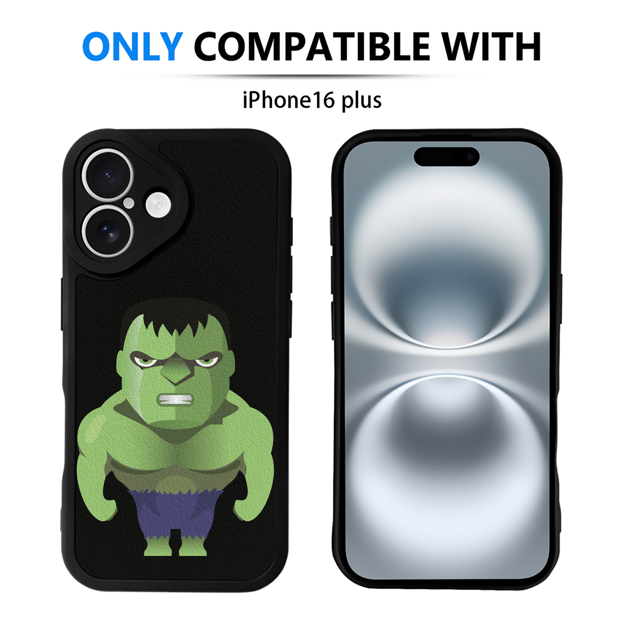 （画像用） アベンジャーズ The Avengers 【iPhone 16シリーズ対応】シリコンスマホケース（レザー調） 材質：シリコン